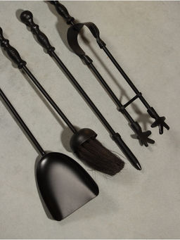 Каминный набор Пылание сталь, 4 предмета, 18х8х40 см - Simaland фото 6