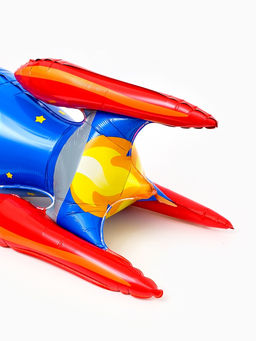 Воздушный шар фольгированный 3D 50" «Ракета»