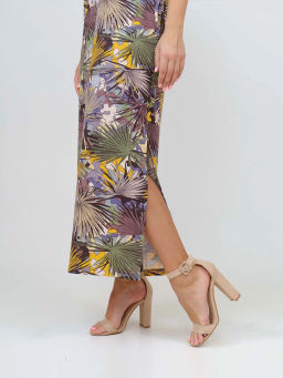 Сарафан женский, цвет бежевый коричневый