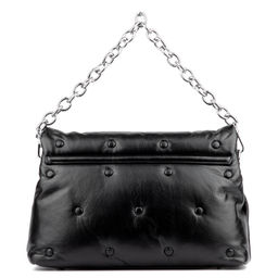 Y9789 black женская кожаная сумка "casual" Barcelo Biagi