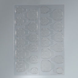 Накладные ногти Естественные, 24 шт., клеевые пластины, форма миндаль, матовый, светло-бежевые - Beauty fox фото 6