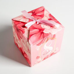 Цена за 3 шт. Коробка подарочная складная, упаковка, 8 марта, 12?12?12 см