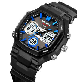 Часы наручные Skmei мужские электронные спортивные 2389black-blue