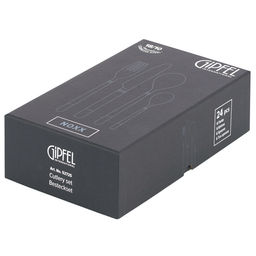 СПЕЦЦЕНА МАЯ! 52725 GIPFEL Набор столовых приборов NOXX 24 пр. Материал: нерж.сталь 18/10.