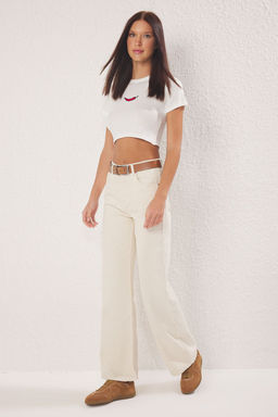 Mavi More Sustainable Yuksek Bel Wide Leg Jeans TWOSS25JE00054 - Trendyolmilla фото 7