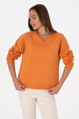 Kad_n Bak_r _ardonlu Bisiklet Yaka Basic Sweatsh_rt - U.s. polo assn фото 3