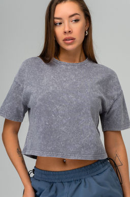 Женская укороченная футболка Happyfox