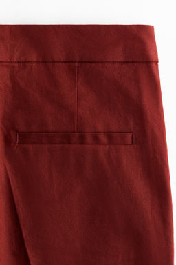 Linen-blend tailored trousers - H&m фото 6
