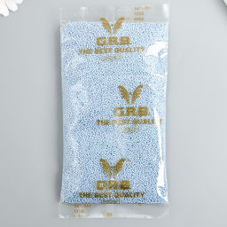 Бисер стекло 12/0 «Детский голубой», ровный №674, 450 г