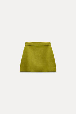 PLAIN KNIT MINI SKIRT - Zara фото 4