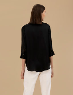 Siyah Comfort Fit Saten G_mlek - Pierre cardin фото 5