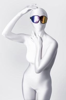 Маска Anonymo #0201, PVC, принт, 27,5 см - Toyfa фото 2