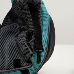 Сумка-переноска Слинг для животных, 37 х 20 см, голубая - Пижон фото 9