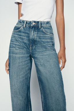 Z1975 RELAXED FIT HIGH-WAIST JEANS - Zara фото 4