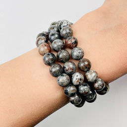 Бусины для украшений из Йооперлита (45 бусин)