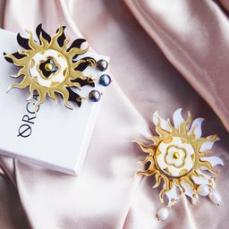 Брошь Сияние