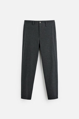 TEXTURED COMFORT TROUSERS - Zara фото 15