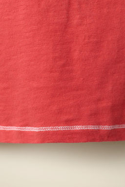 CAMISETA PESPUNTES CREATED BY CARAMEL LONDON X ZARA / Rojo