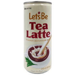 Безалкогольный напиток Чай Tea Латте Lets Be Lotte, Корея, 240 мл