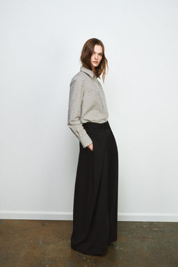 ZW COLLECTION PLEATED TROUSERS - Zara фото 13