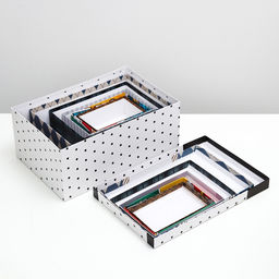 Набор подарочных коробок 6 в 1 Лучшему мужчине, 30.5?20?13 - 13.5?8?5 см