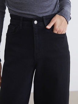 Wideleg Kad?n Jean Pantolon