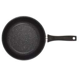 Сковорода алюмин. 260/60мм с ручкой (АП) темный мрамор (смт262а) (Кукмара)