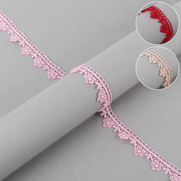 Гипюр Gamma 25 мм GGM-2503 в рулоне 10 м 0.2