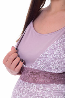 Комплект женский 13-02м для кормящих мам (кружево)