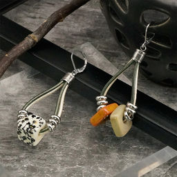 Серьги из муранского стекла