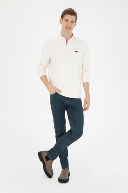 Мужской свитшот цвета экрю Неожиданная скидка в корзине - U.s. polo assn фото 11