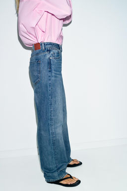 JEANS Z1975 STRAIGHT HIGH WAIST LONG LENGTH - Zara фото 25