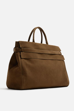 LEATHER HANDBAG - Zara фото 4
