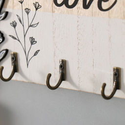Настенные крючки декоративные Love. Цветение, дерево, 20?14 см