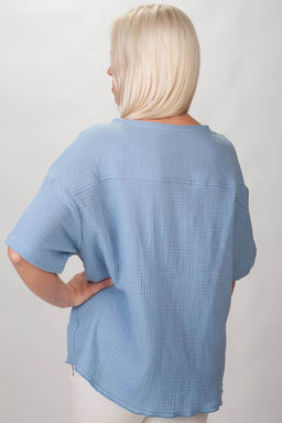 Блузка 4292/08/Голубой - Rise фото 2