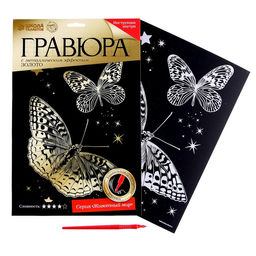 Набор гравюр Сова и бабочки - Школа талантов фото 2