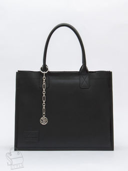 Сумка женская кожаная 1036L black Polina&Eiterou