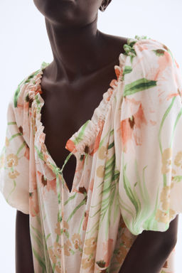Vestido con cord?n de ajuste - H&m фото 5