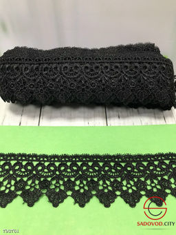 Кружево гипюровое, ширина 6 см, длина 13,5 метр