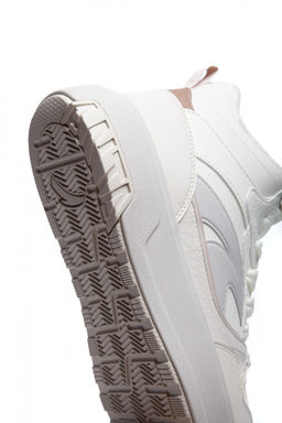 Кеды повседневные утепленные Бежевый/Серый