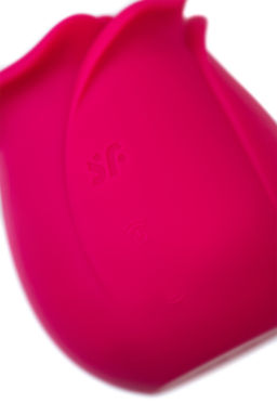 Вакуум-волновой стимулятор клитора Satisfyer Pro 2 Classic Blossom, силикон, бордовый, 6,6 см  фото 14