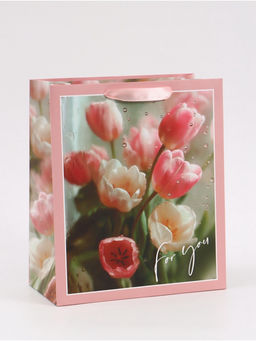 Цена за 2 шт. Пакет подарочный «Для тебя. Цветы», 23×27×11.5 см