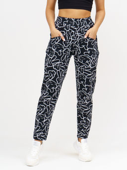 953 Брюки "Черный/микки"