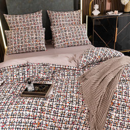 Комплект постельного белья Люкс Сатин 100% хлопок на резинке AR339 2 спальный/70-70 2 шт;50-70 2 шт - Ситрейд фото 2