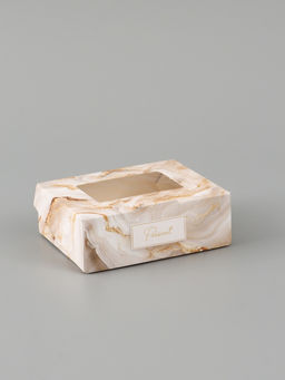 Цена за 5 шт. Коробка складная «Мрамор», 10 × 8 × 3.5 см