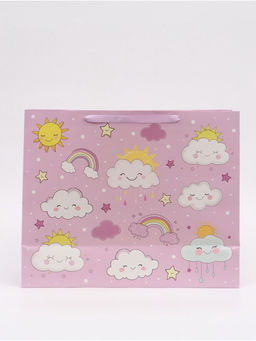 Пакет ламинированный «Милые облака», XL  49 × 40 × 19 см