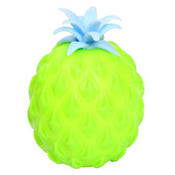 Цена за 12 шт. Антистресс игрушка - мялка «Ананас», с пастой, МИКС