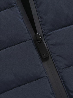 Куртка мужская стёганая с капюшоном с графеновой подкладкой бежевого цвета 9625_1B - Valianly фото 36