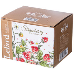 КРУЖКА LEFARD STRAWBERRY 400 МЛ 13,7*9,7*9 СМ(КОР=24ШТ.)  фото 2
