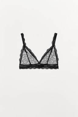 LACE TRIANGLE BRALETTE - Zara фото 5